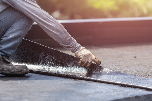 Professional Crawl Space Encapsulation technician working in Hoytville, OH